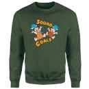 The Flintstones Squad Goals Sweatshirt - Forest Green