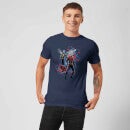 T-Shirt Homme Ant-Man et la guêpe - Pose et Particules - Bleu Marine