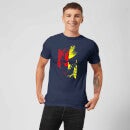 T-Shirt Homme Ant-Man et la guêpe - Visage Double - Bleu Marine
