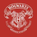 Harry Potter Hogwarts Crest Men's T-Shirt - Red