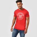 T-Shirt Homme Blason de Poudlard - Harry Potter - Rouge