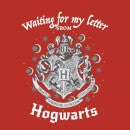 T-Shirt Homme J'attends Ma Lettre de Poudlard - Harry Potter - Rouge