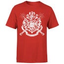 T-Shirt Homme Emblèmes des Maisons de Poudlard - Harry Potter - Rouge