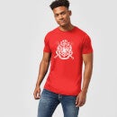 T-Shirt Homme Emblèmes des Maisons de Poudlard - Harry Potter - Rouge