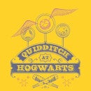 T-Shirt Homme Quidditch à Poudlard - Harry Potter - Jaune