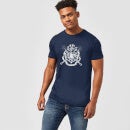 T-Shirt Homme Emblèmes des Maisons de Poudlard - Harry Potter - Bleu Marine