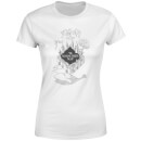 T-Shirt Femme Carte du Maraudeur - Harry Potter - Blanc