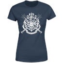 Harry Potter Hogwarts House Crest Women's T-Shirt - Navy