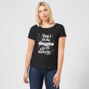 Harry Potter Don't Let The Muggles Get You Down Women's T-Shirt - Black