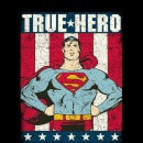 T-Shirt Homme Superman True Hero DC Originals - Noir