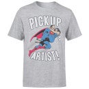 T-Shirt Homme Superman Roi de la Drague DC Originals - Gris