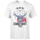 DC Originals Superman Commitment Type Men's T-Shirt - White