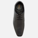 Clarks Men's Glement Over Leather Derby Shoes - Black