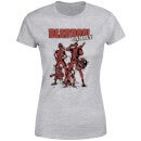 Marvel Deadpool Family Group Women's T-Shirt - Grey