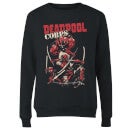 Marvel Deadpool Family Corps Women's Sweatshirt - Black