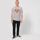 Originals Official Superman Crackle Logo Men's T-Shirt - Grey