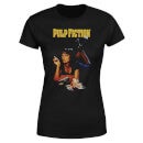 T-Shirt Femme Affiche Pulp Fiction - Noir