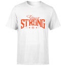 Stay Strong Logo Men's T-Shirt - White