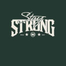 Stay Strong Logo Men's T-Shirt - Forest Green