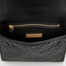 Tory Burch Women's Fleming Quilted Leather Bag - Black