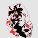 T-Shirt Homme Daredevil Plusieurs Visages - Marvel Knights - Gris