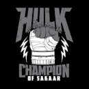 Marvel Thor Ragnarok Hulk Champion T-shirt Femme - Noir