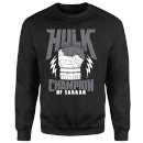 Marvel Thor Ragnarok Hulk Champion Sweatshirt - Black