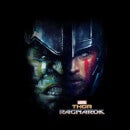 Sudadera con capucha dividida Thor Ragnarok Hulk de Marvel - Negro
