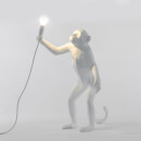 Seletti Indoor/Outdoor Standing Monkey Lamp - White