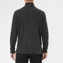 Polo Ralph Lauren Men's Quarter Zip Sweatshirt - Black Heather - M - Grey