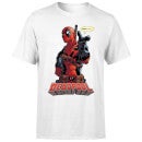 T-Shirt Homme Deadpool Hey You Marvel - Blanc