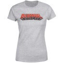 T-Shirt Femme Logo Deadpool Marvel - Gris