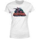 T-Shirt Femme Logo Deadpool et Épée Marvel - Blanc