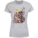 T-Shirt Femme Deadpool Veut des Royalties Marvel - Gris