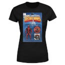 Marvel Deadpool Secret Wars Action Figure Women's T-Shirt - Black