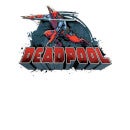 Sweat Homme Deadpool Sword Logo Marvel - Blanc