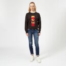 Marvel Deadpool Blood Strip Women's Sweatshirt - Black