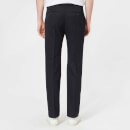 AMI Men's Straight Fit Trousers - Navy