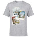 T-Shirt Homme La Reine des Neiges - Polaroid Olaf - Gris