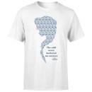 T-Shirt Homme La Reine des Neiges - The Cold Never Bothered Me Anyway - Blanc