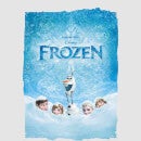 Disney Frozen Snow Poster Men's T-Shirt - Grey