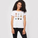 T-Shirt Femme La Reine des Neiges - Emoji - Blanc