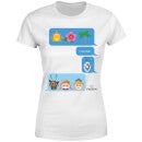 T-Shirt Femme La Reine des Neiges - SMS - Blanc