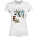 T-Shirt Femme La Reine des Neiges - Polaroid Olaf - Blanc