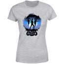 Harry Potter Silhouette Attack Women's T-Shirt - Grey