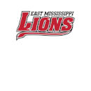 T-Shirt Homme Logo Lions Script - East Mississippi Community College - Blanc