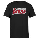 East Mississippi Community College Lions Script Logo Men's T-Shirt - Black