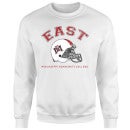 East Mississippi Community College Helmet Sweatshirt - White