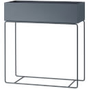 Ferm Living Plant Box and Side Table - Dark Grey