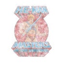 He-Man Faded Men's T-Shirt - White